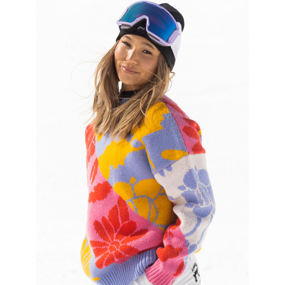 Womens Rowley X Roxy WarmFlight Fleece Jumper ERJFT04438 - Roxy
