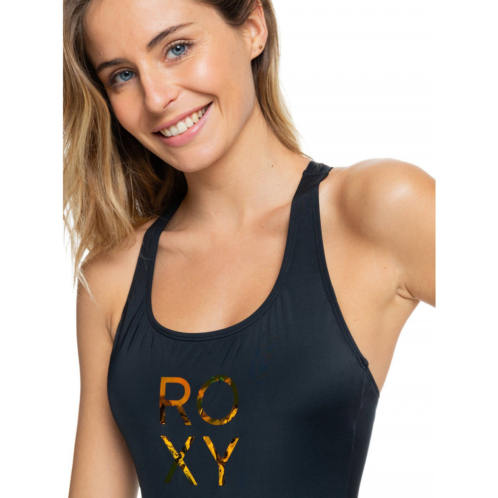 Womens ROXY Fitness One Piece Swimsuit ERJX103332 Roxy