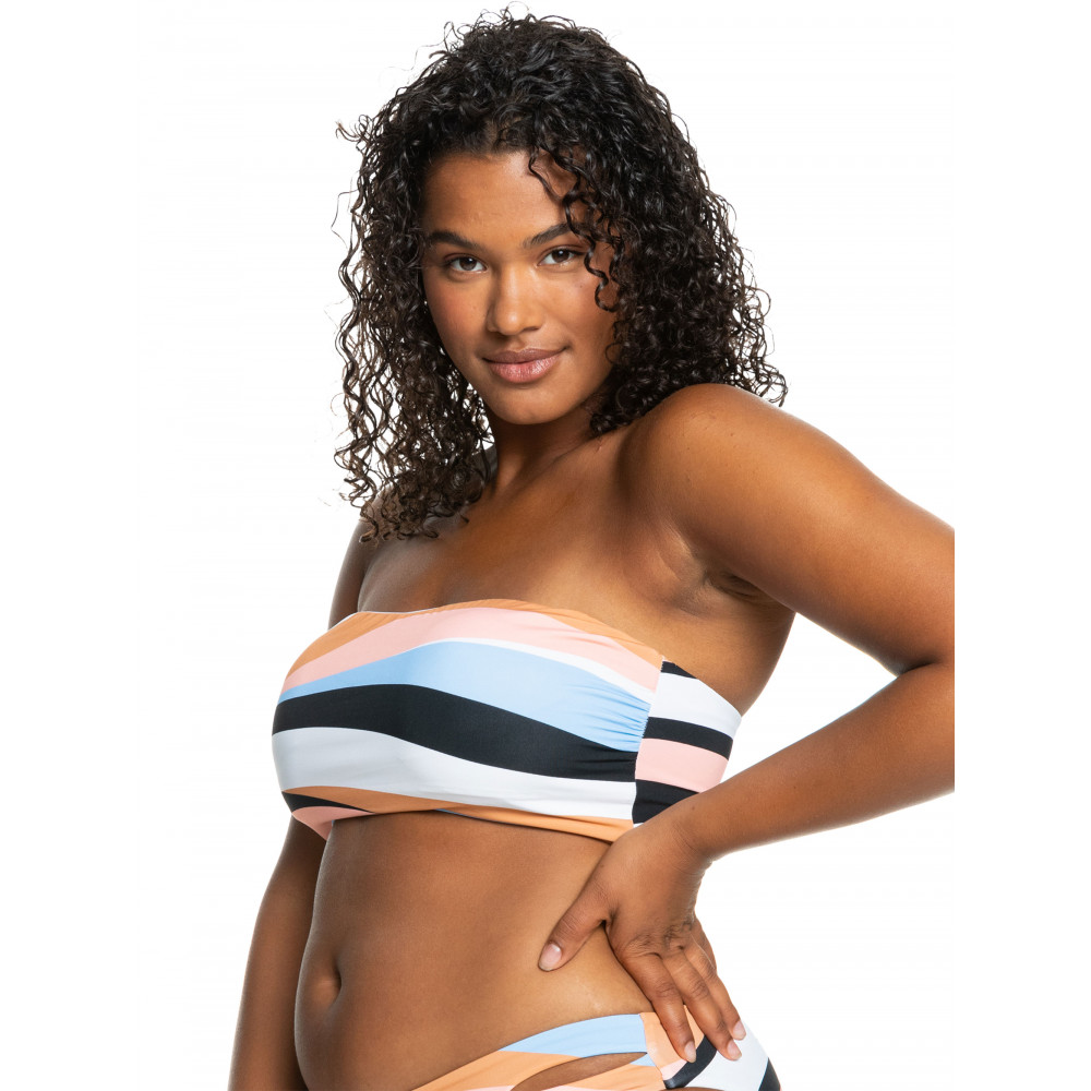Womens Paradiso Passport Bandeau Bikini Top ERJX304526 - Roxy