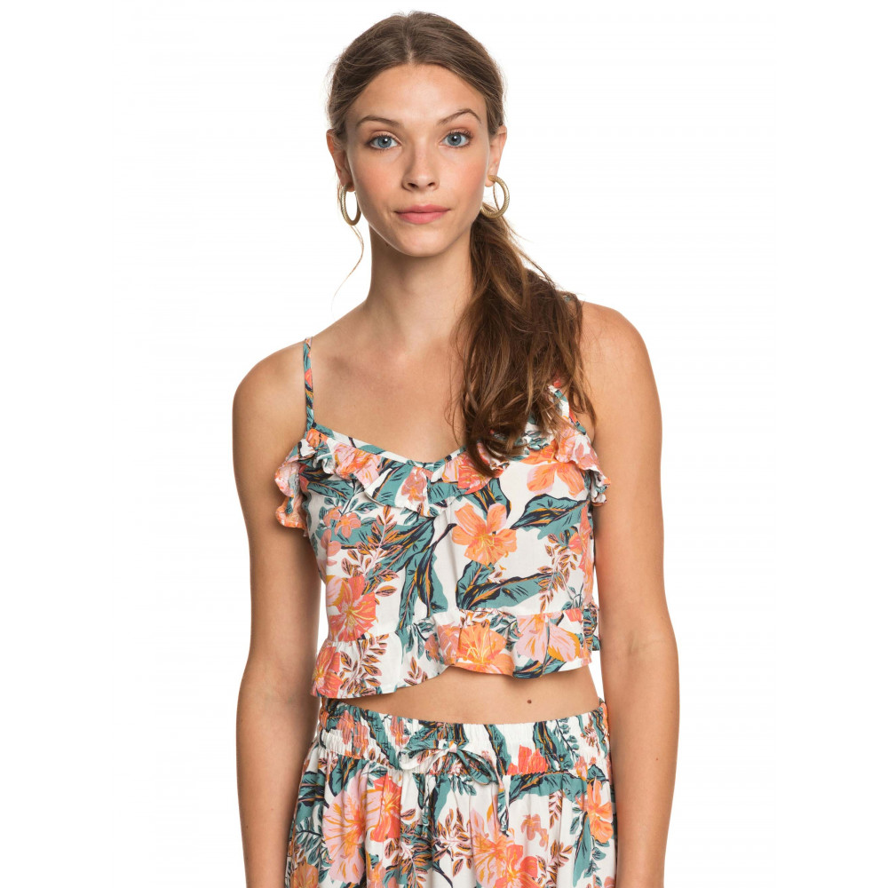 Womens Story Me Strappy Crop Top