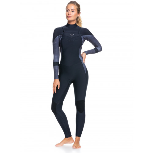 Womens 3/2mm Syncro Chest Zip Steamer Wetsuit